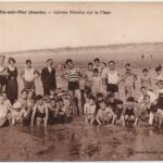 Colonie Jacquignon à la plage